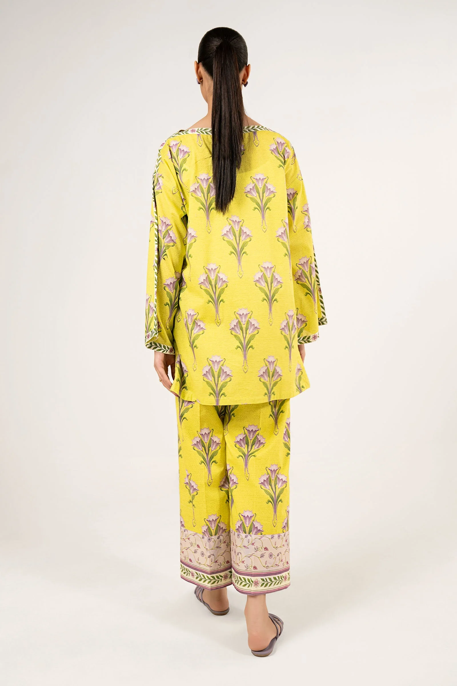 2 Pc Printed Lawn Suit - Image 8