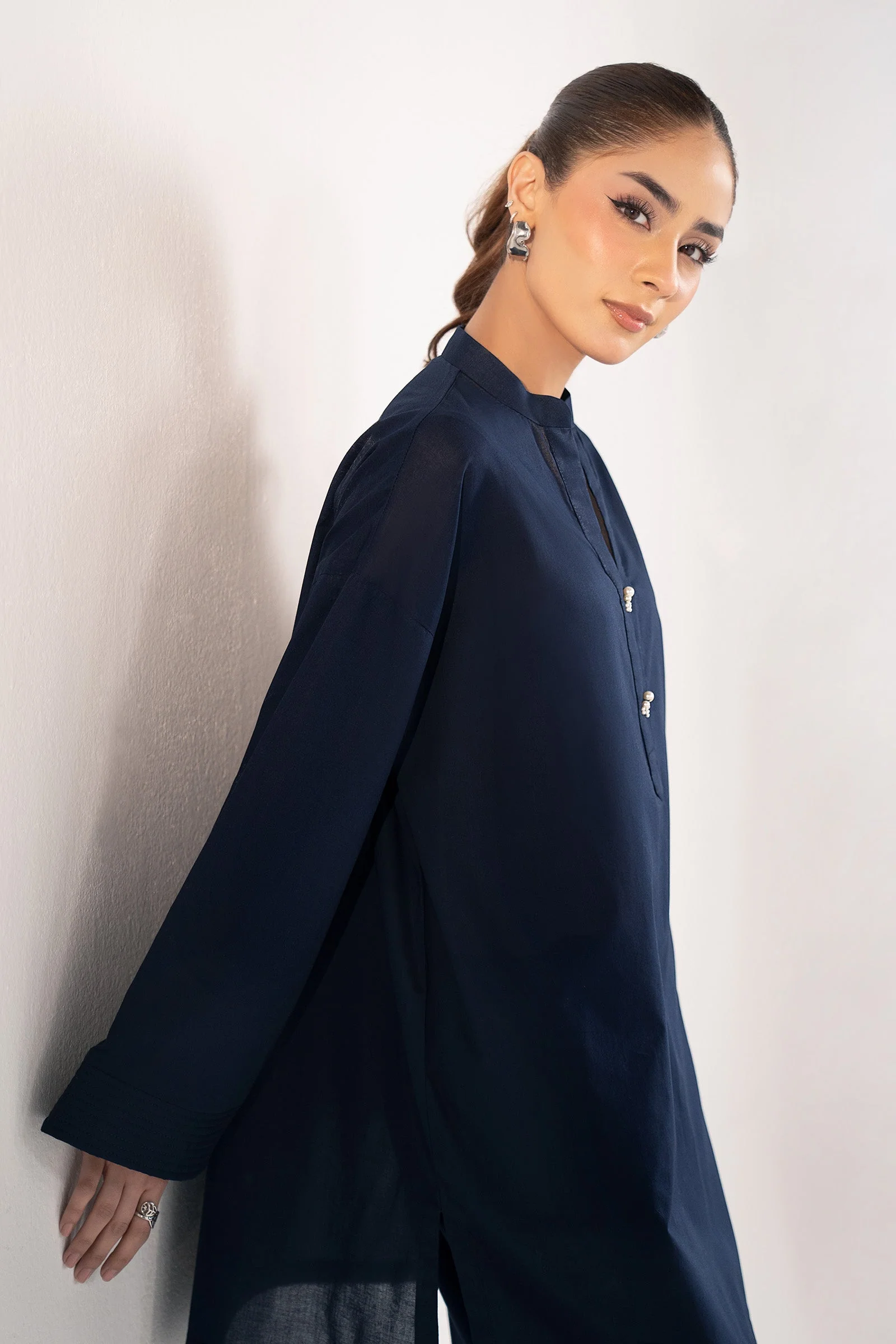 2 Pc Dyed Lawn Suit - Image 4