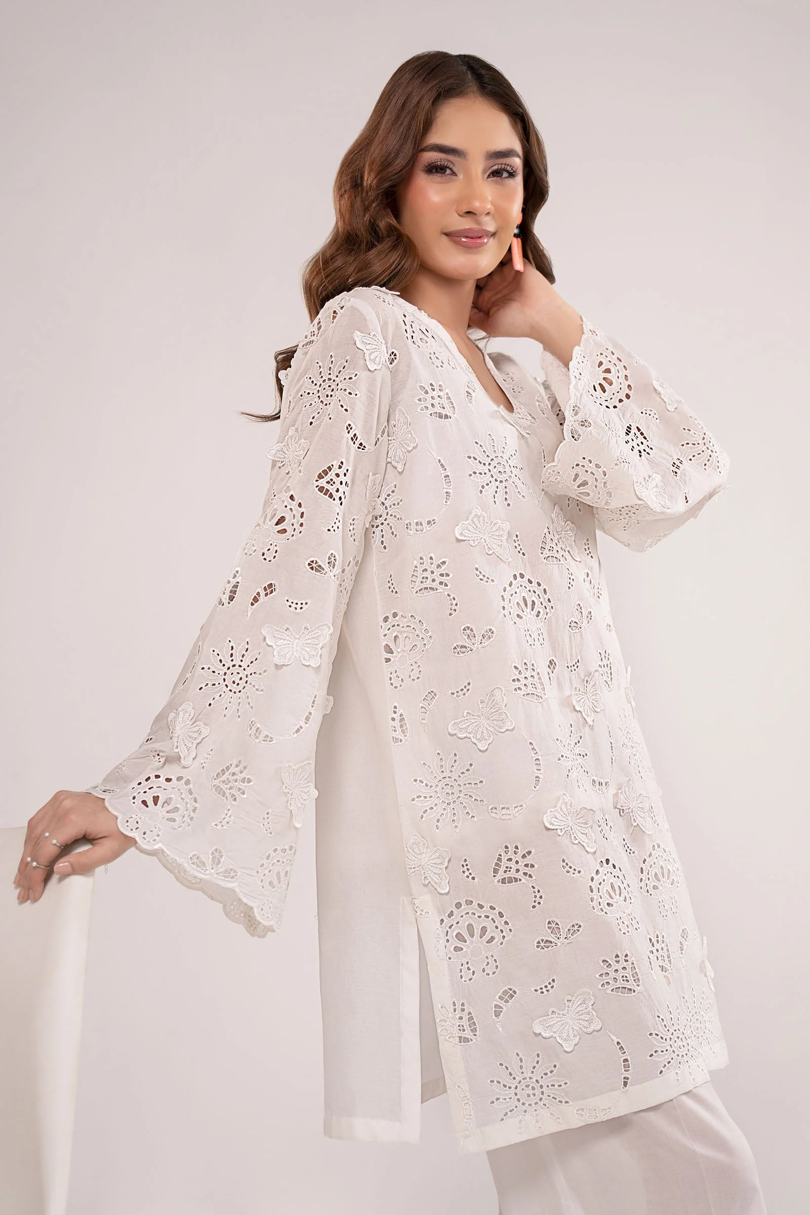 2 Pc Embroidered Lawn Suit - Image 3