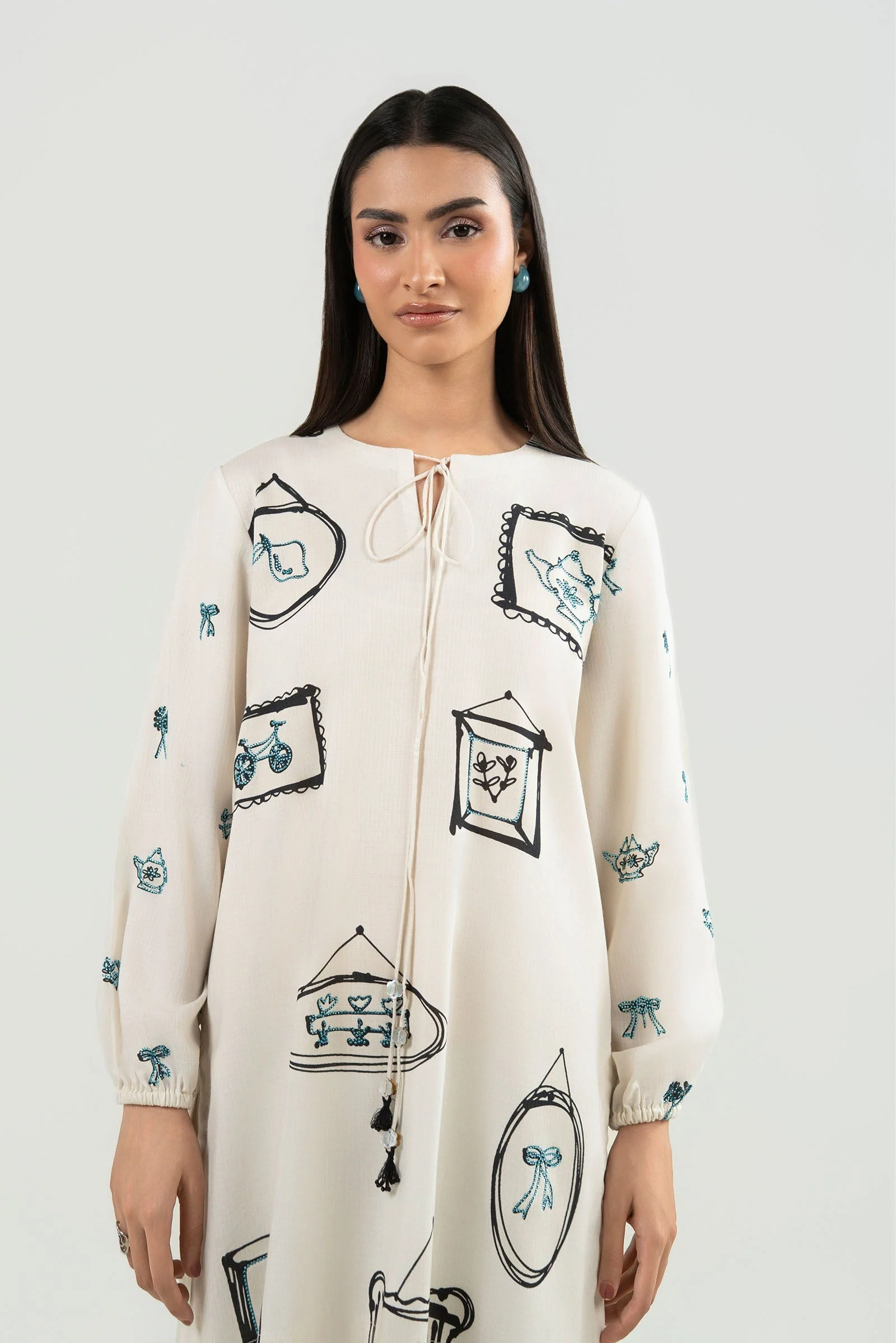 2 Pc Embellished Ripstop Suit - Image 3