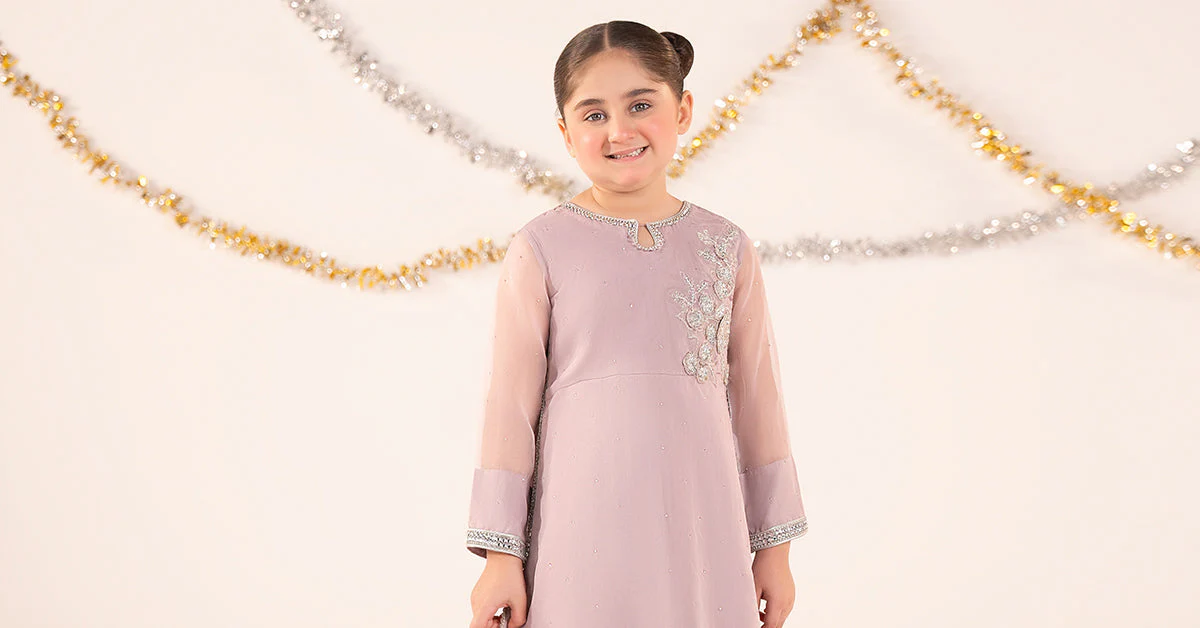 2 Piece Embroidered Organza Suit - Image 7