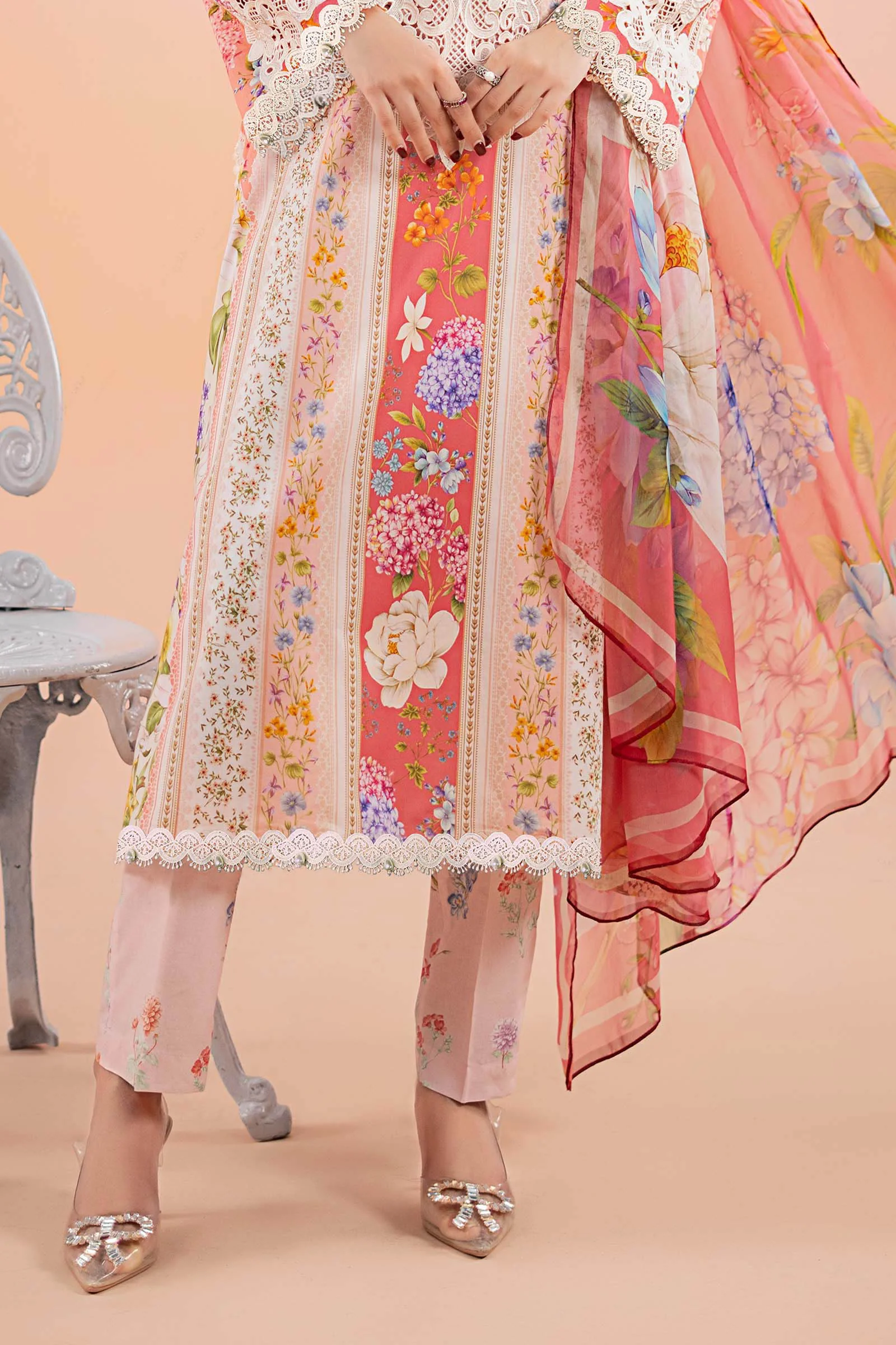 3 Piece Printed Lawn Suit | MPS-2509-B - Image 3