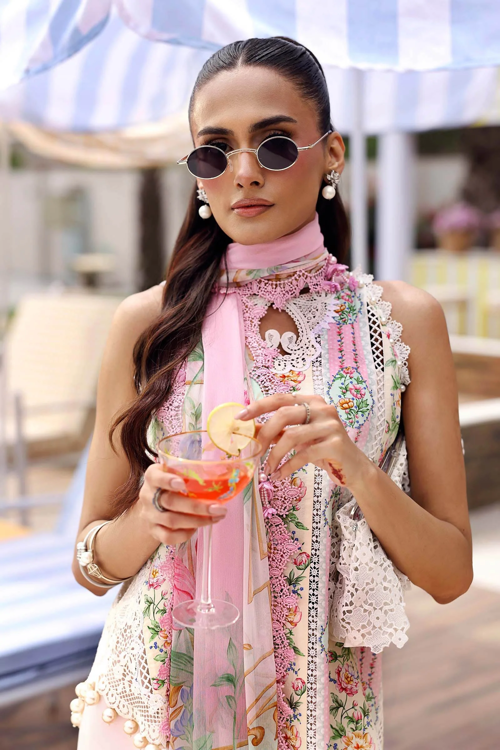 3 Piece Unstitched Embroidered Lawn Suit - Image 6